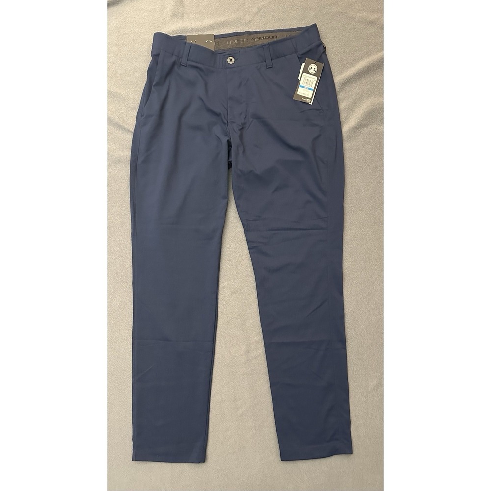Under Armour UA Drive 5 Pocket Pants Men's 36x32 Blue Slim Taper